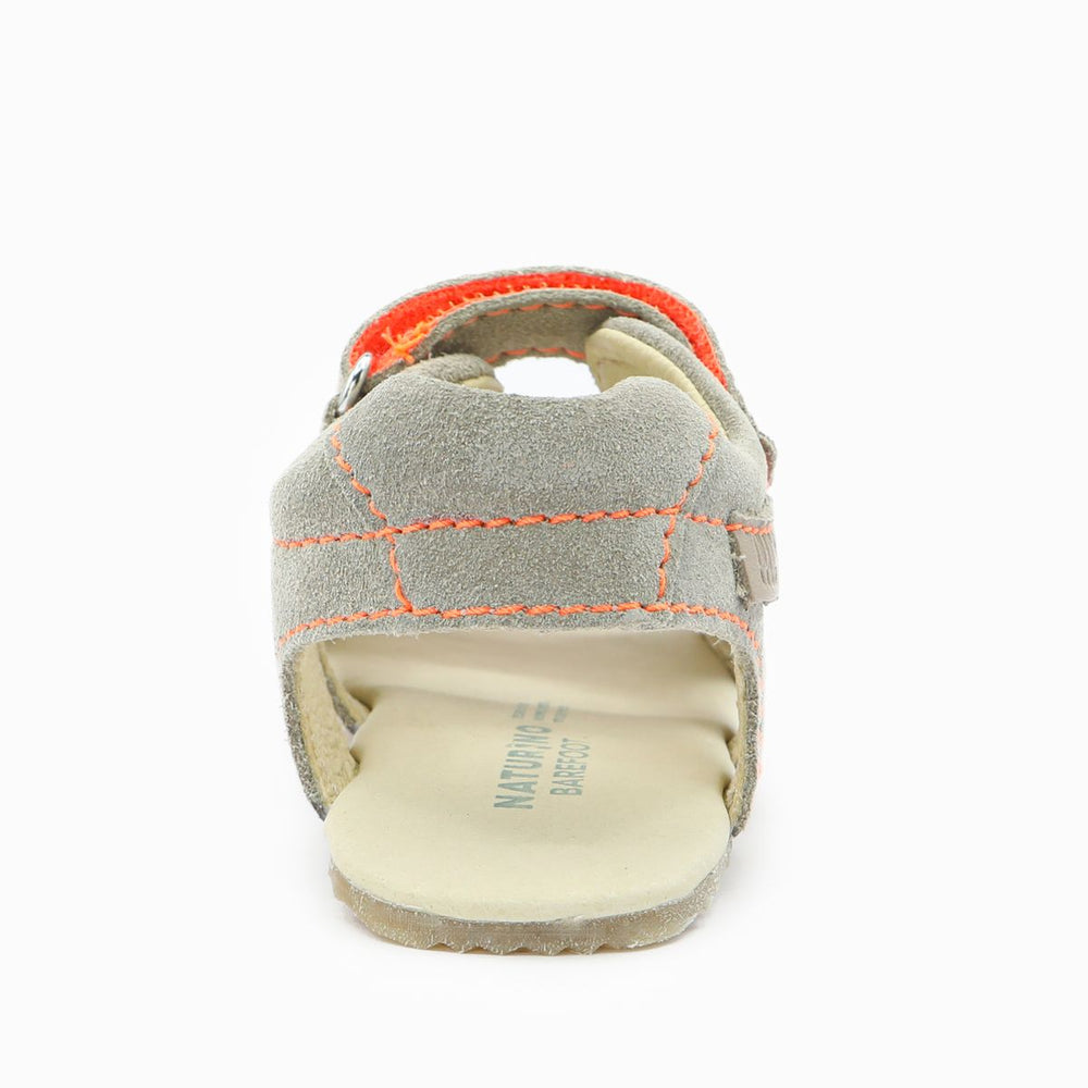 Naturino Skyrec Barefoot Taupe Orange Fluo