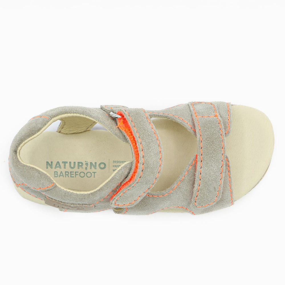 Naturino Skyrec Barefoot Taupe Orange Fluo