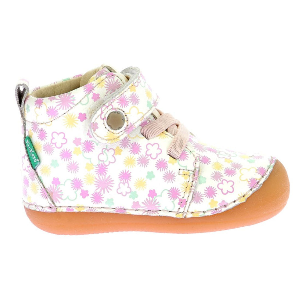 Kickers Sonizikro Blanc Fleurs Eté