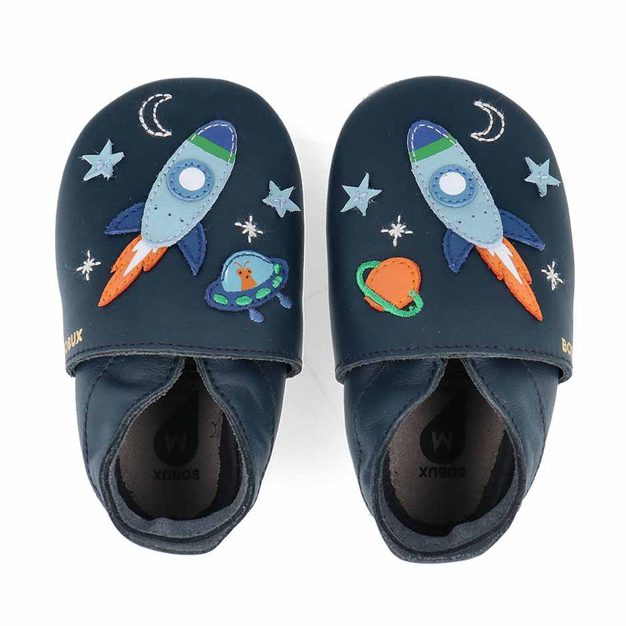 Bobux Chaussons Cosmic Rocket Navy