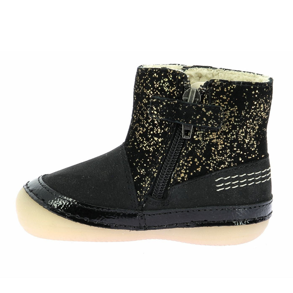 Kickers Sokifaune Botas Negro Dorado