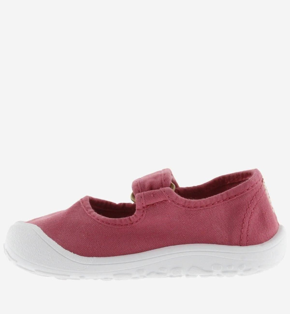 Victoria Barefoot Bosco Mercedes Lona Frambuesa