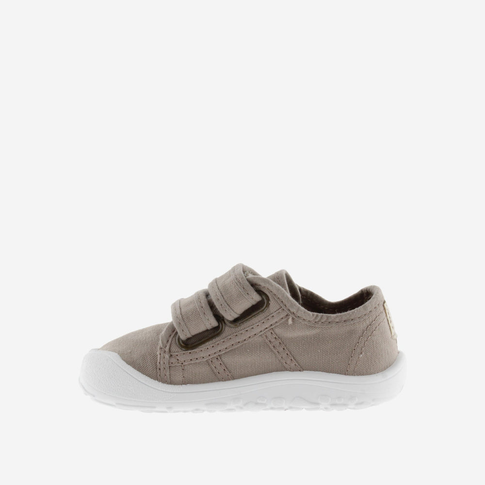 Victoria Barefoot Bosco Tiras Lona Beige