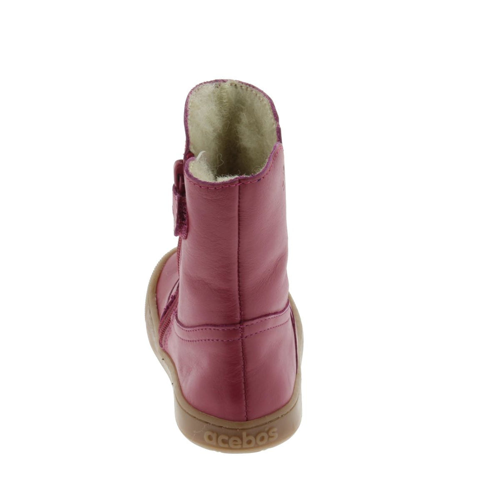 Acebos Barefoot Bota Fourrées Berry