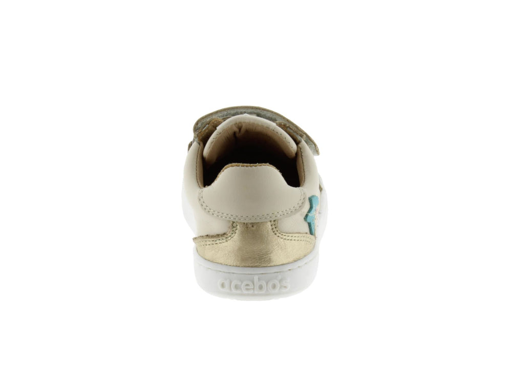 Acebos Barefoot Flora Velcros Beige