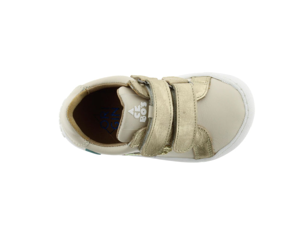 Acebos Barefoot Flora Velcros Beige