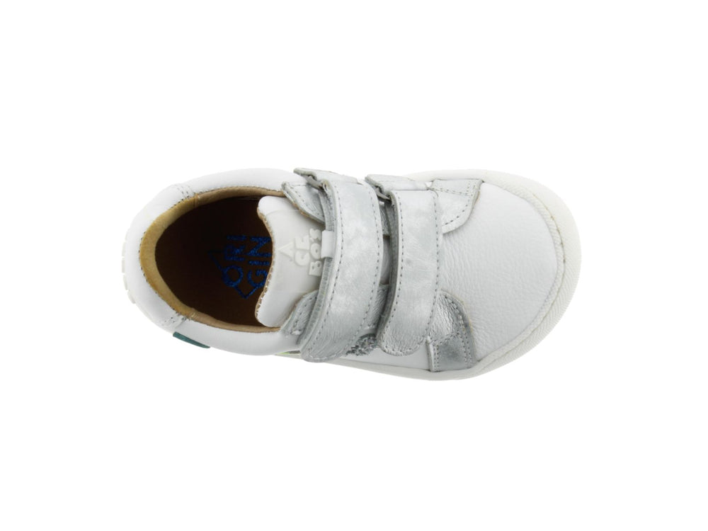 Acebos Barefoot Flora Velcros Blanco