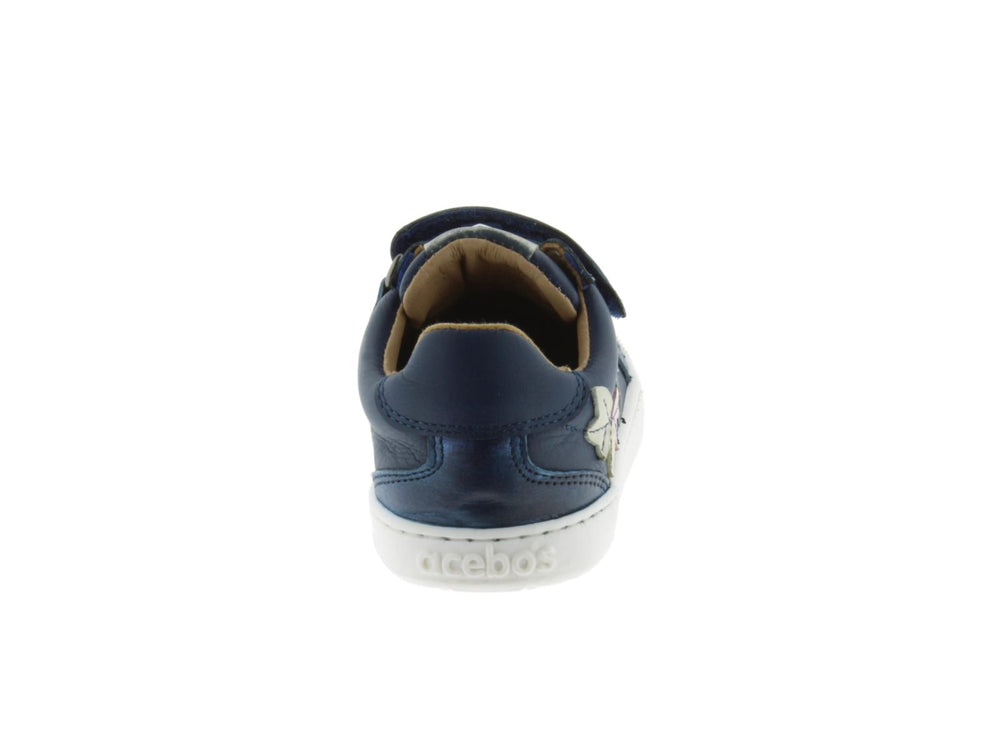 Acebos Barefoot Flora Velcros Marino