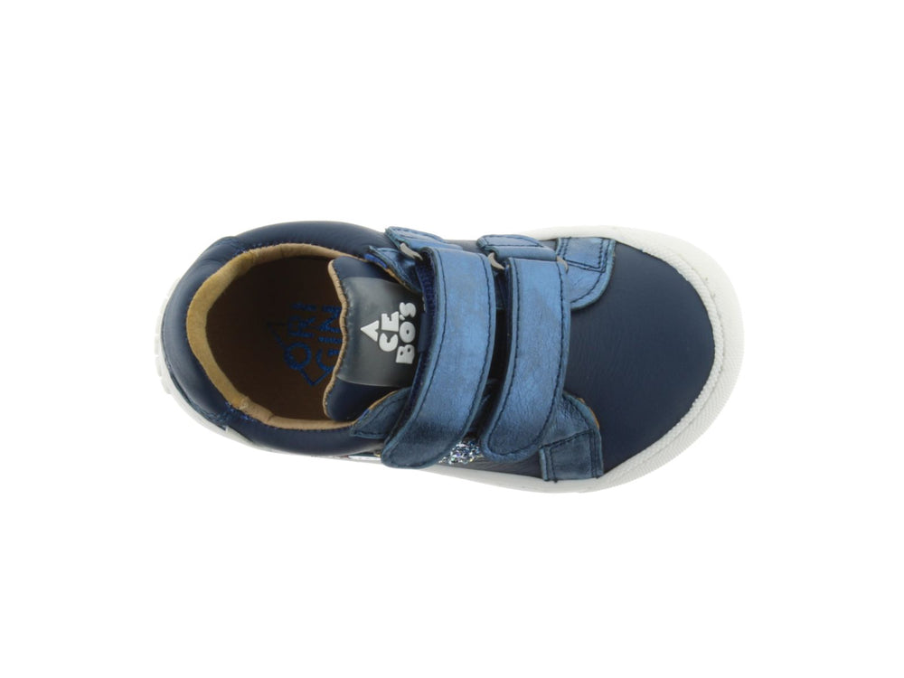 Acebos Barefoot Flora Velcros Marino