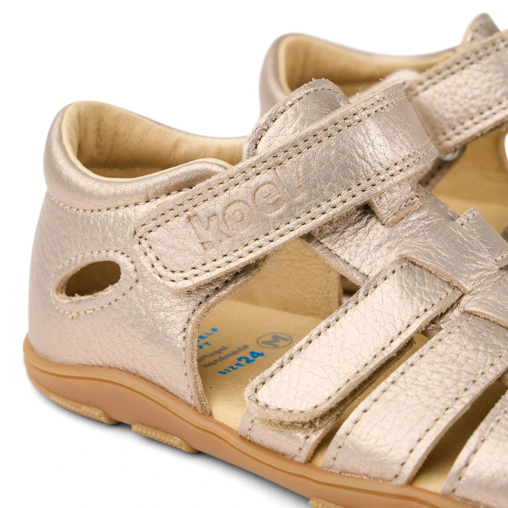 Koel Barefoot Sandales Ola Metallic Champagne