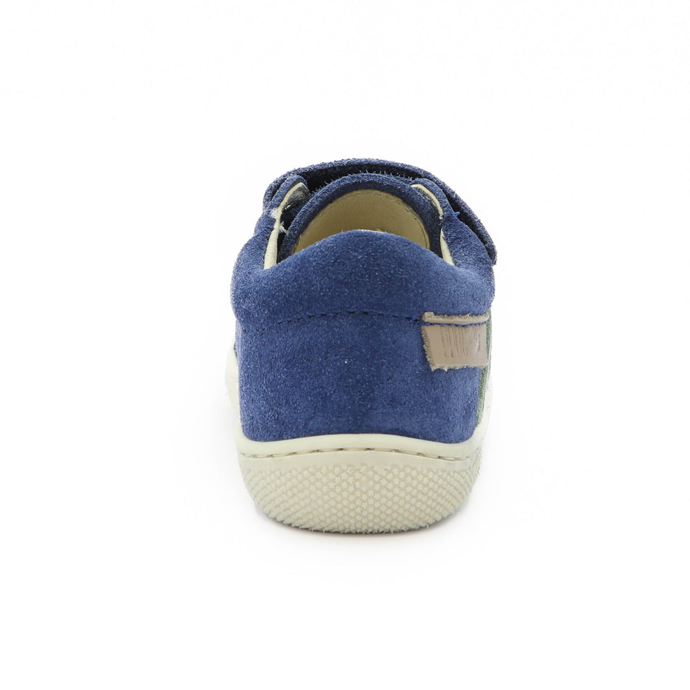 Naturino Barefoot Grimby Low Velcros Azure Leaf