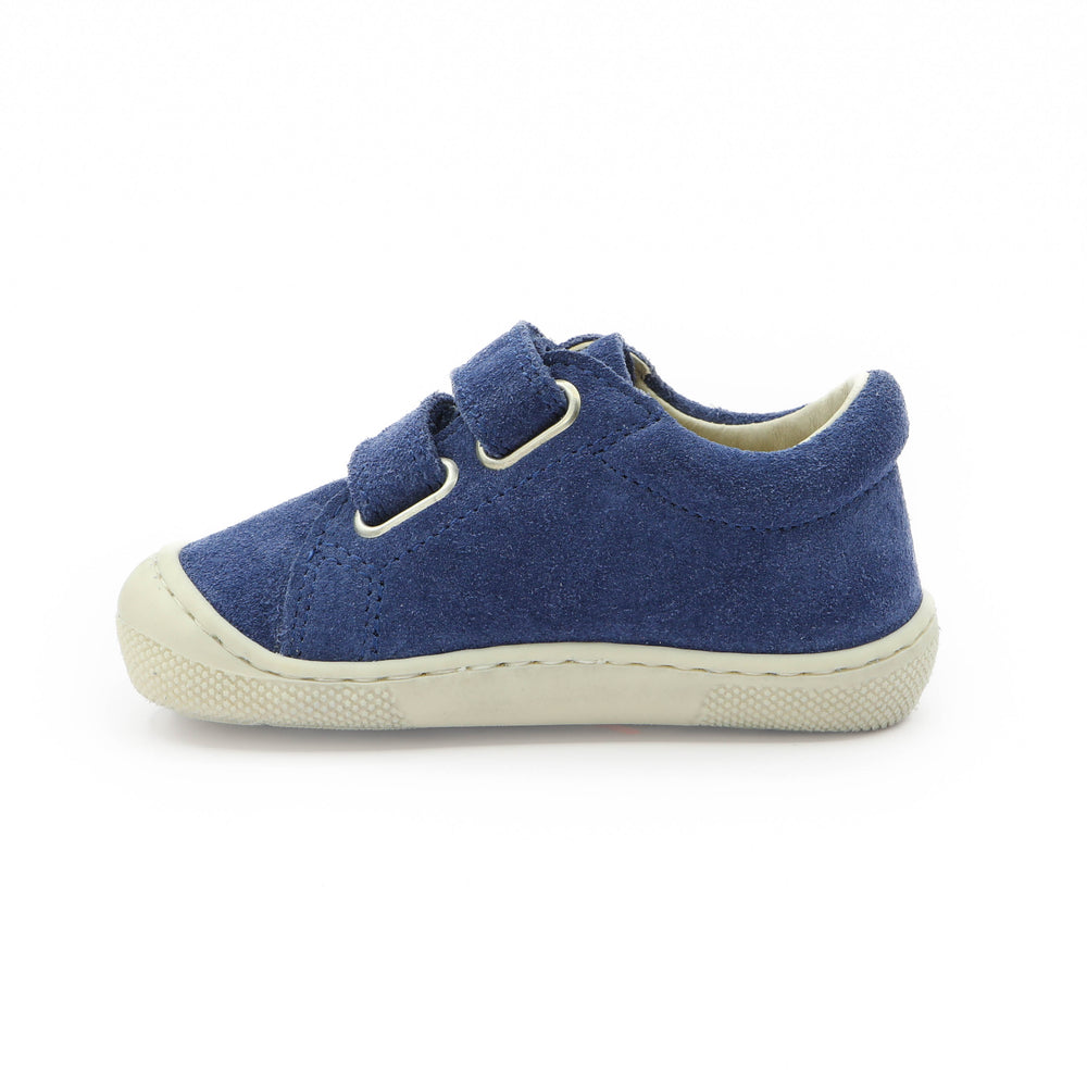 Naturino Barefoot Grimby Low Velcros Azure Leaf