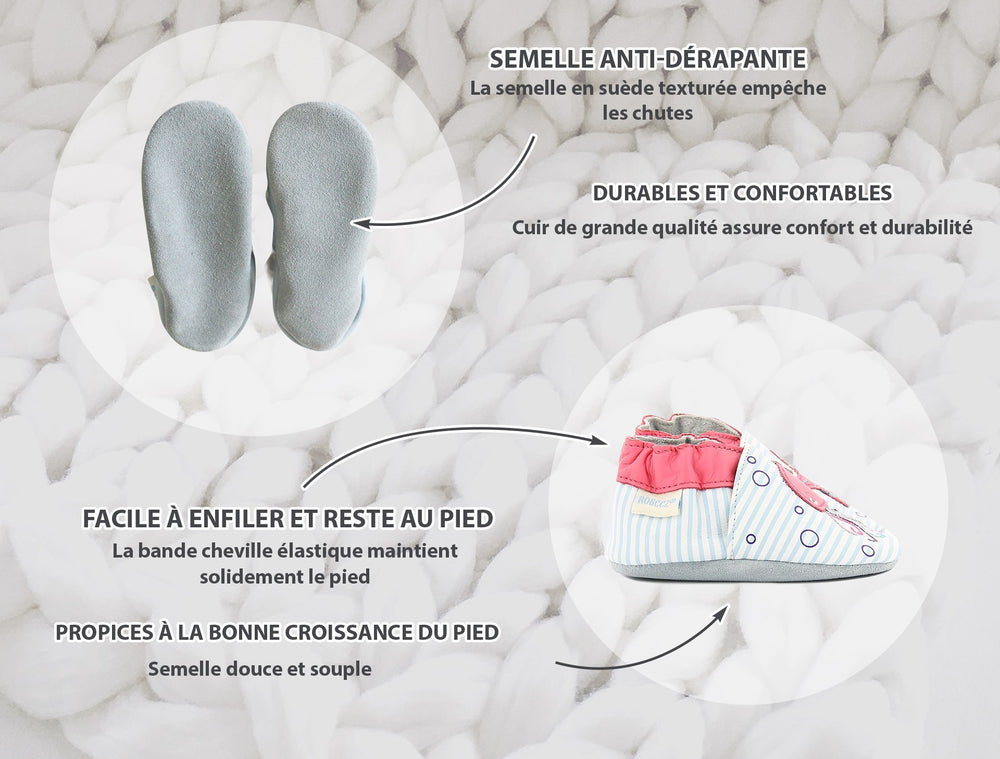 Robeez Chaussons Myfirst Marine