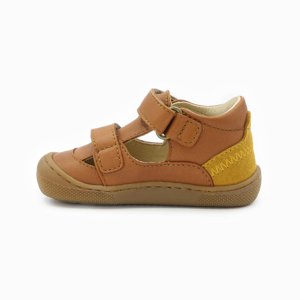 Naturino Barefoot Irtys Sandales Honey Cognac Zucca