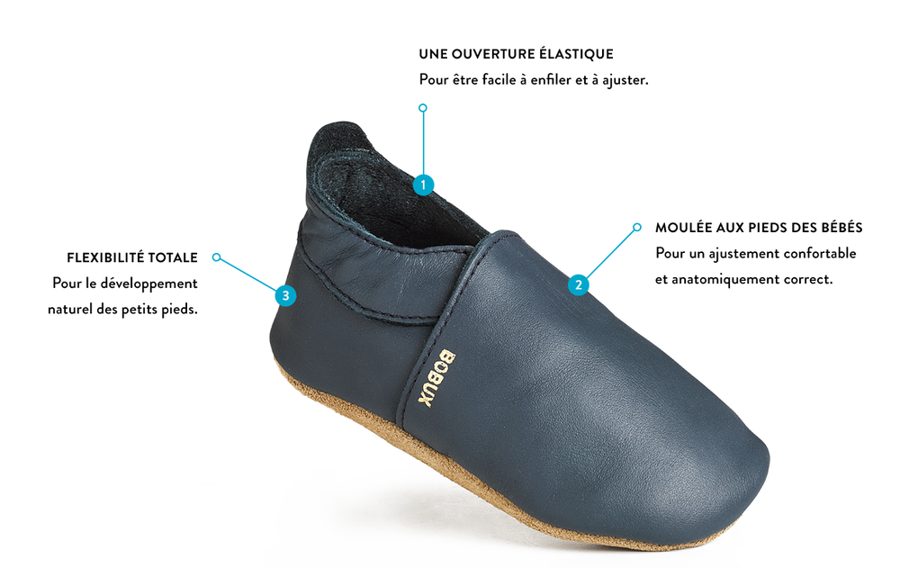 Bobux Chaussons Butterflies Grey