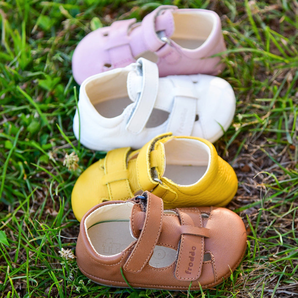 Froddo Prewalkers Barefoot Sandal Cognac