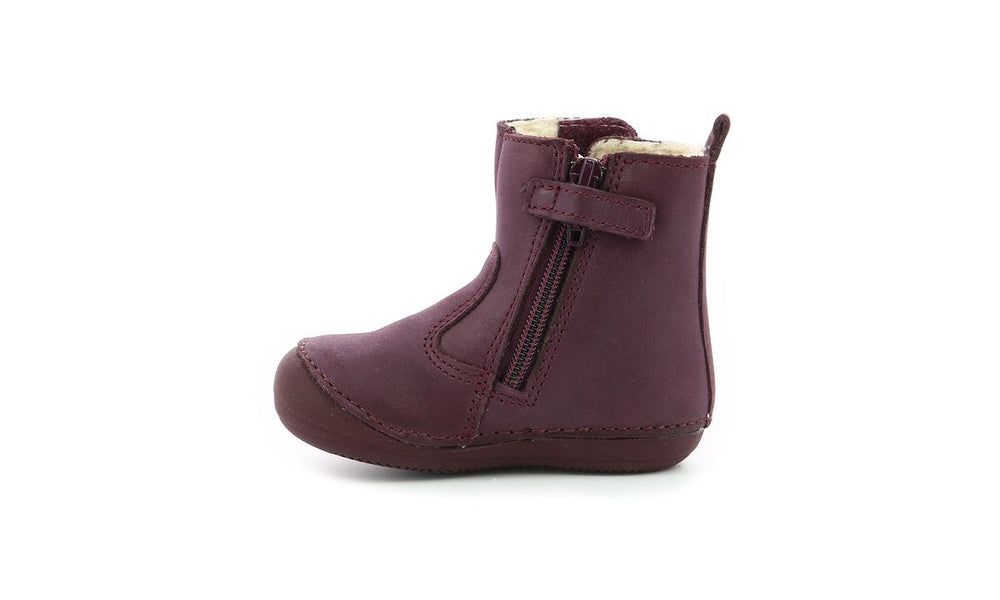 Kickers Socool cho forro Violeta Oscuro