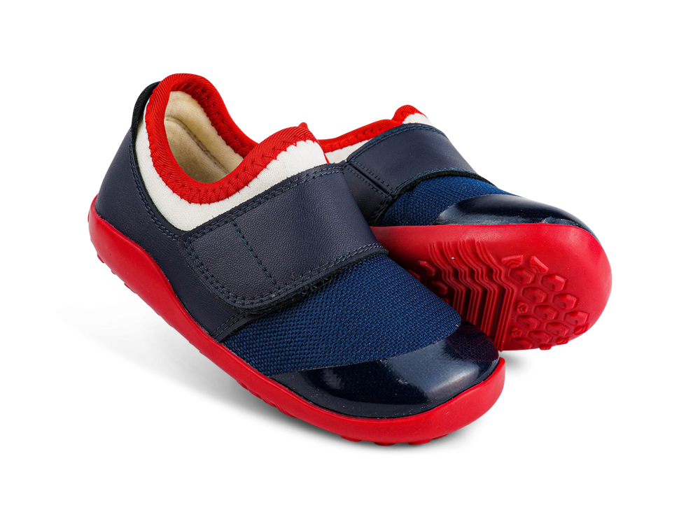Bobux Dimension Navy and Red