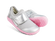 Bobux Dimension Silver Metallic and Candy