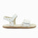 Naturino Basi II Sandales Hearts Dots White Platinum