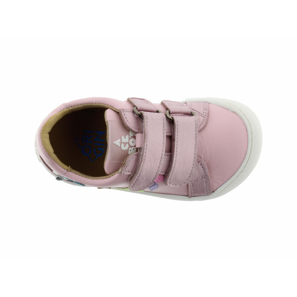 Acebos Barefoot Mariposa Velcros Rosa