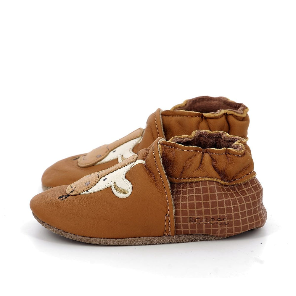 Robeez Chaussons Funny Cow Camel