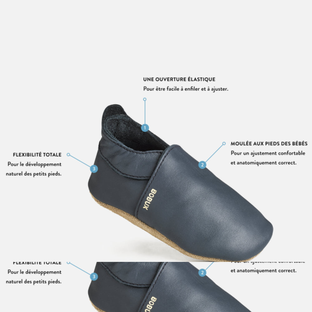 Bobux Chaussons Leo Maple