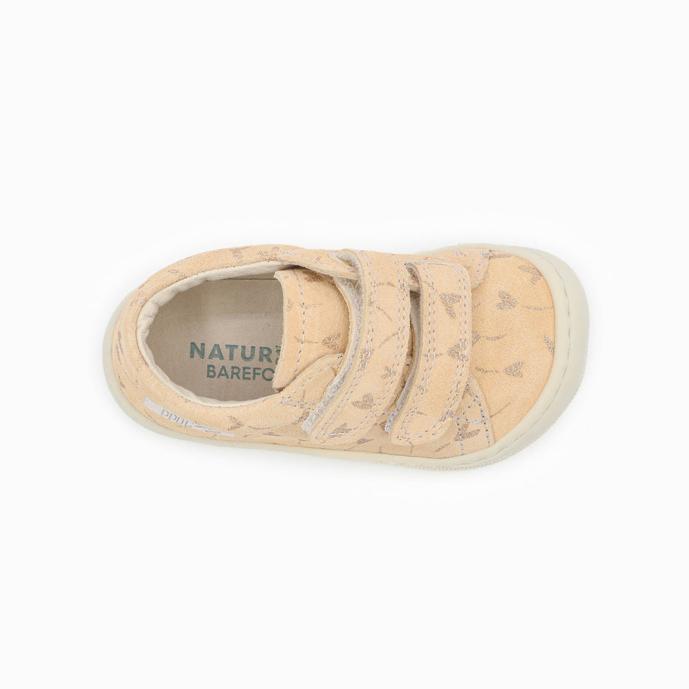 Naturino Barefoot Orec Low Velcros Glitter Flower Heart Vani