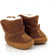 Pantuflas Robeez Rob Fur Crepe Marrón