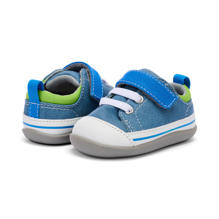 See Kai Run First Walker Stevie Azul Jeans