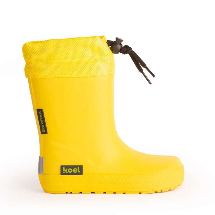 Koel Barefoot Wellie Fourrées Yellow