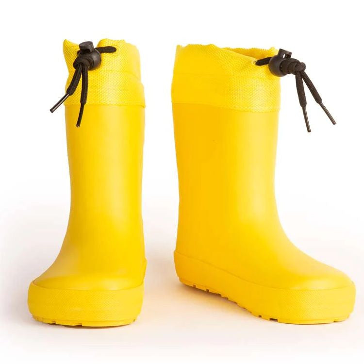 Koel Wellie Forro Barefoot Amarillo Cordones