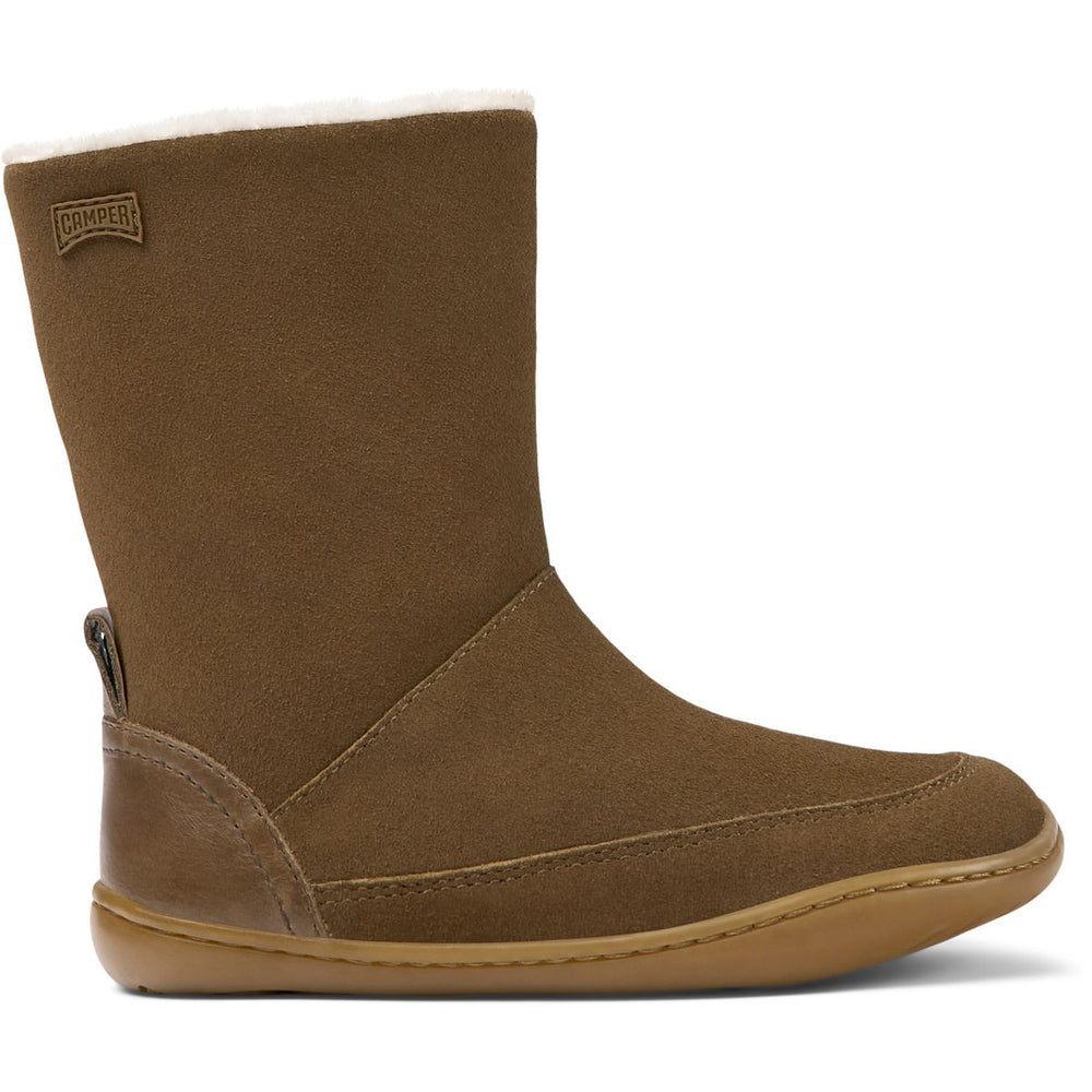 Camper Peu Kids Botas Forro Camel