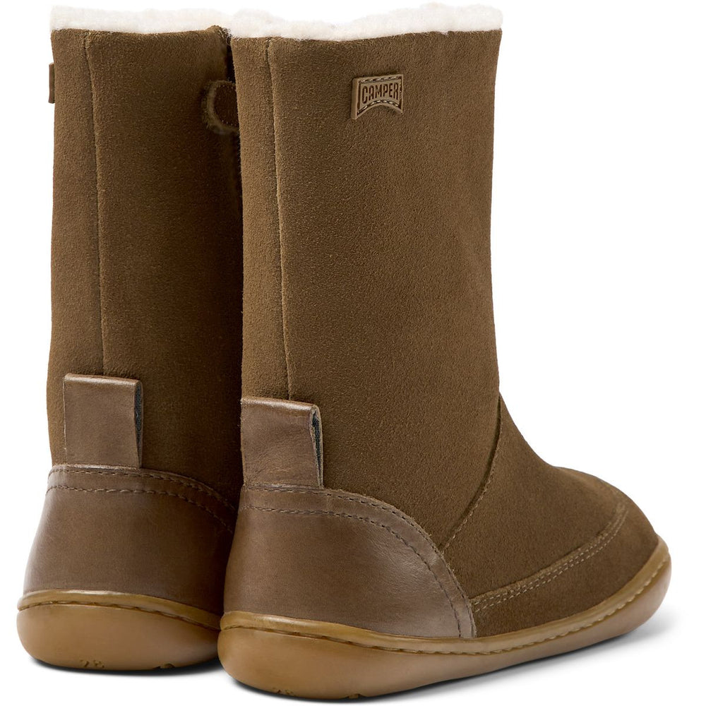 Camper Peu Kids Botas Forro Camel
