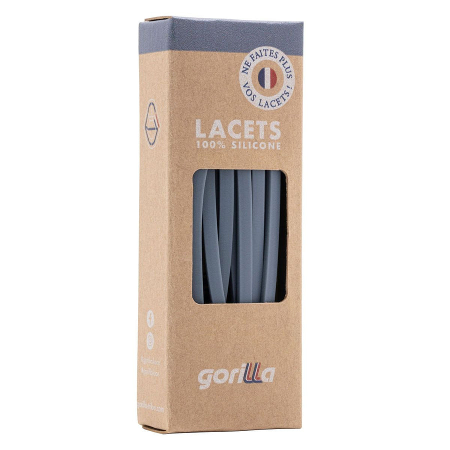 Gorilla Lacets Elastiques Fins Galet