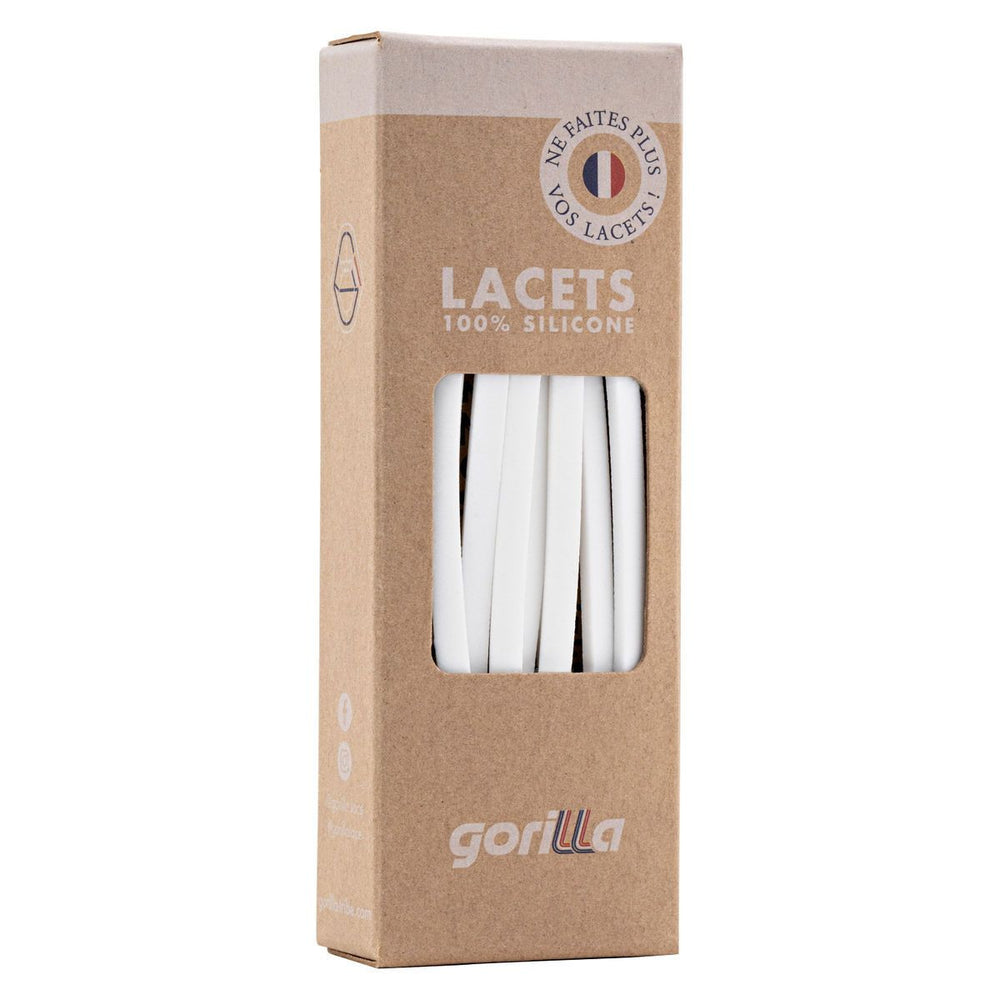 Gorilla Lacets Elastiques Fins Neige
