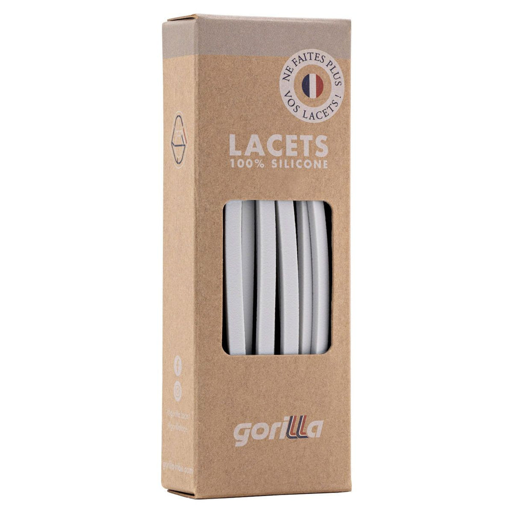 Gorilla Lacets Elastiques Fins Nuage