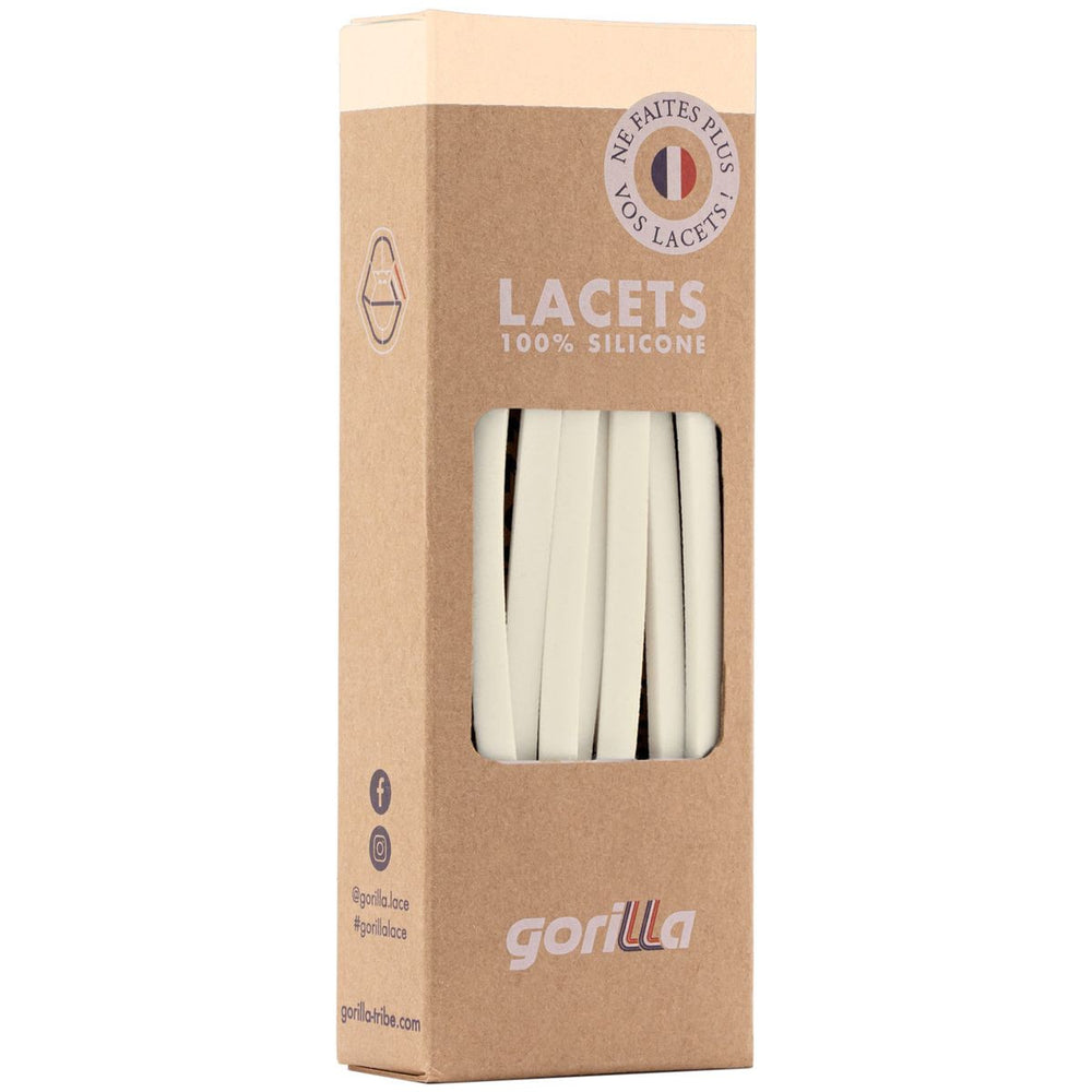 Gorilla Cordones finos Vainilla
