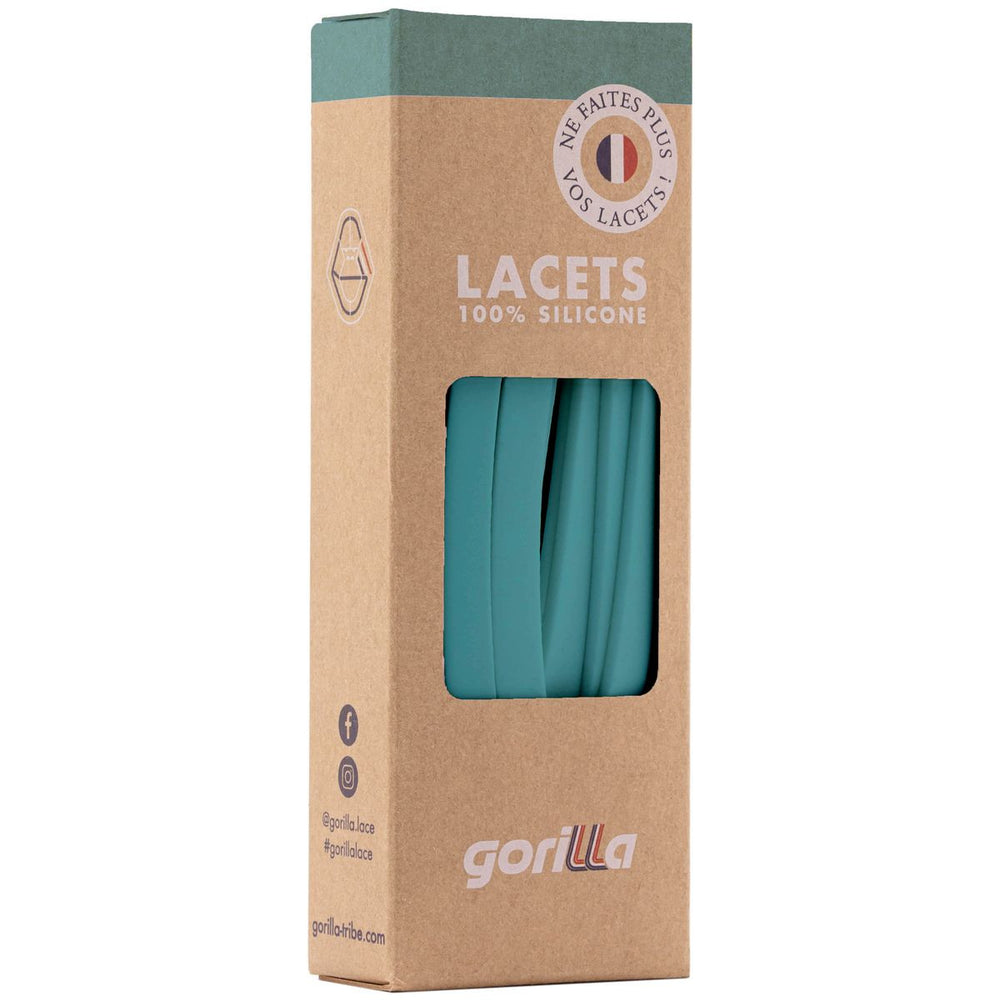 Gorilla Lacets Elastiques Larges Menthe