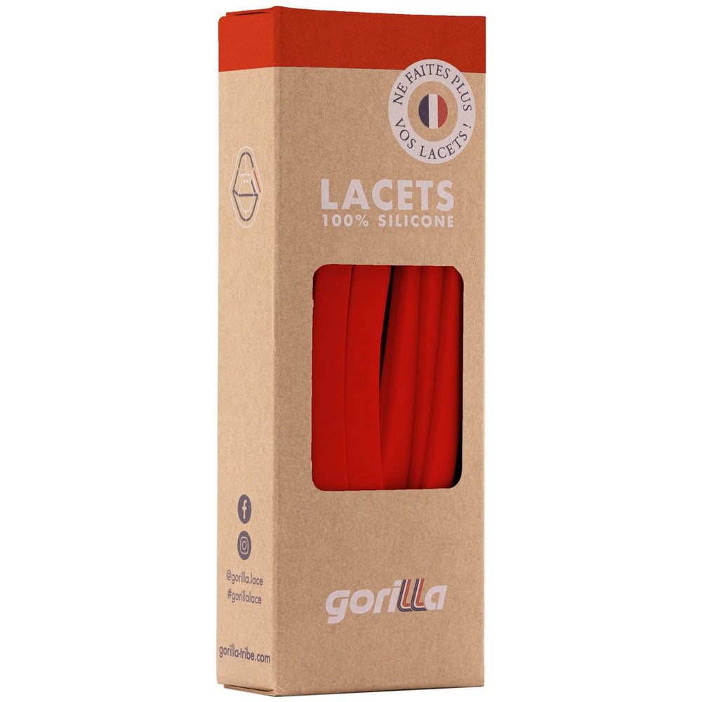 Gorilla Cordones Anchos Fresa