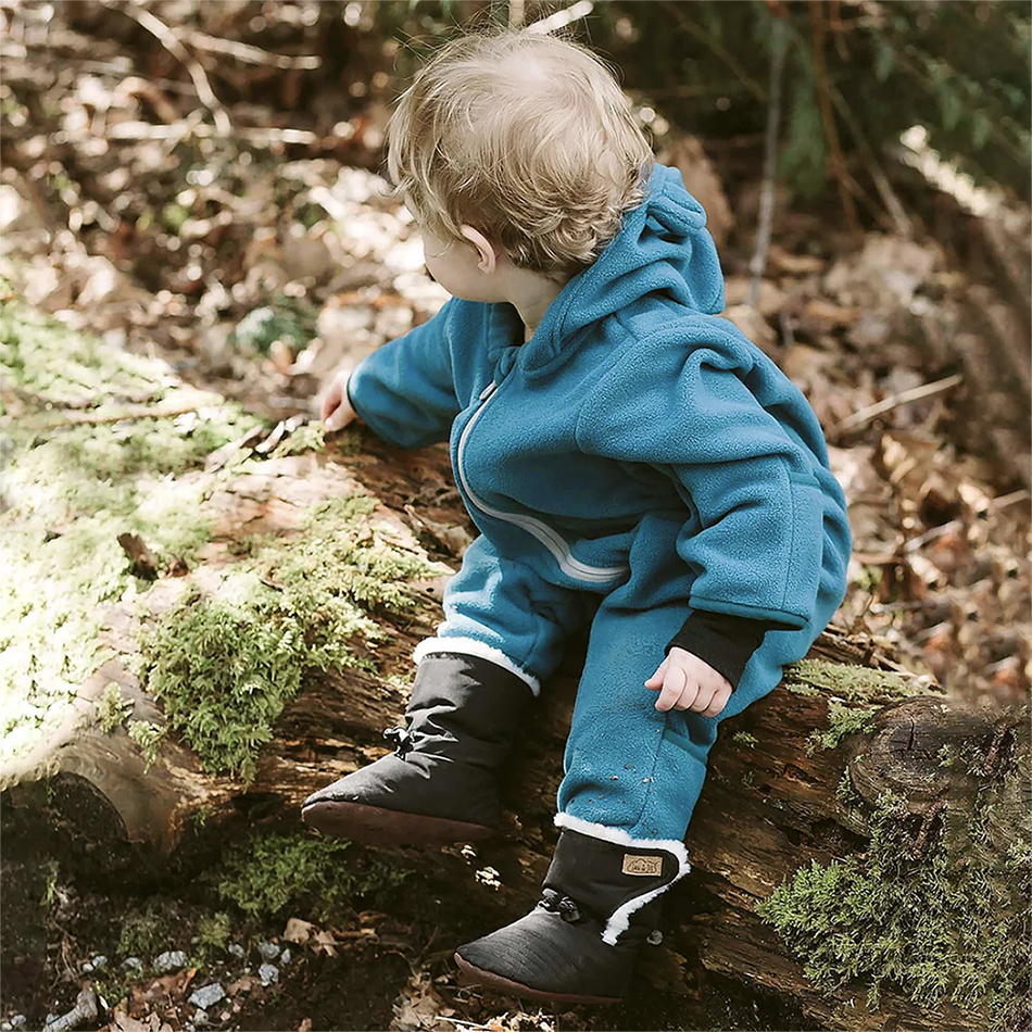 Jan and Jul Stay-Put Winter Booties Soft Brown