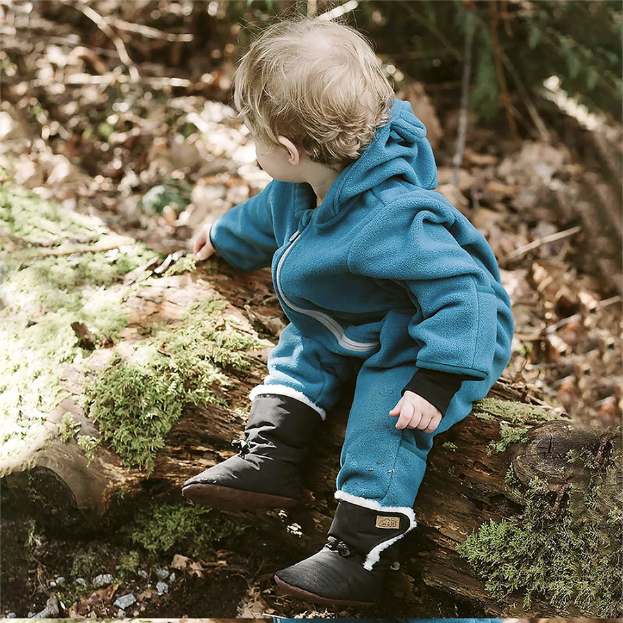 Jan and Jul Stay-Put Winter Booties Black