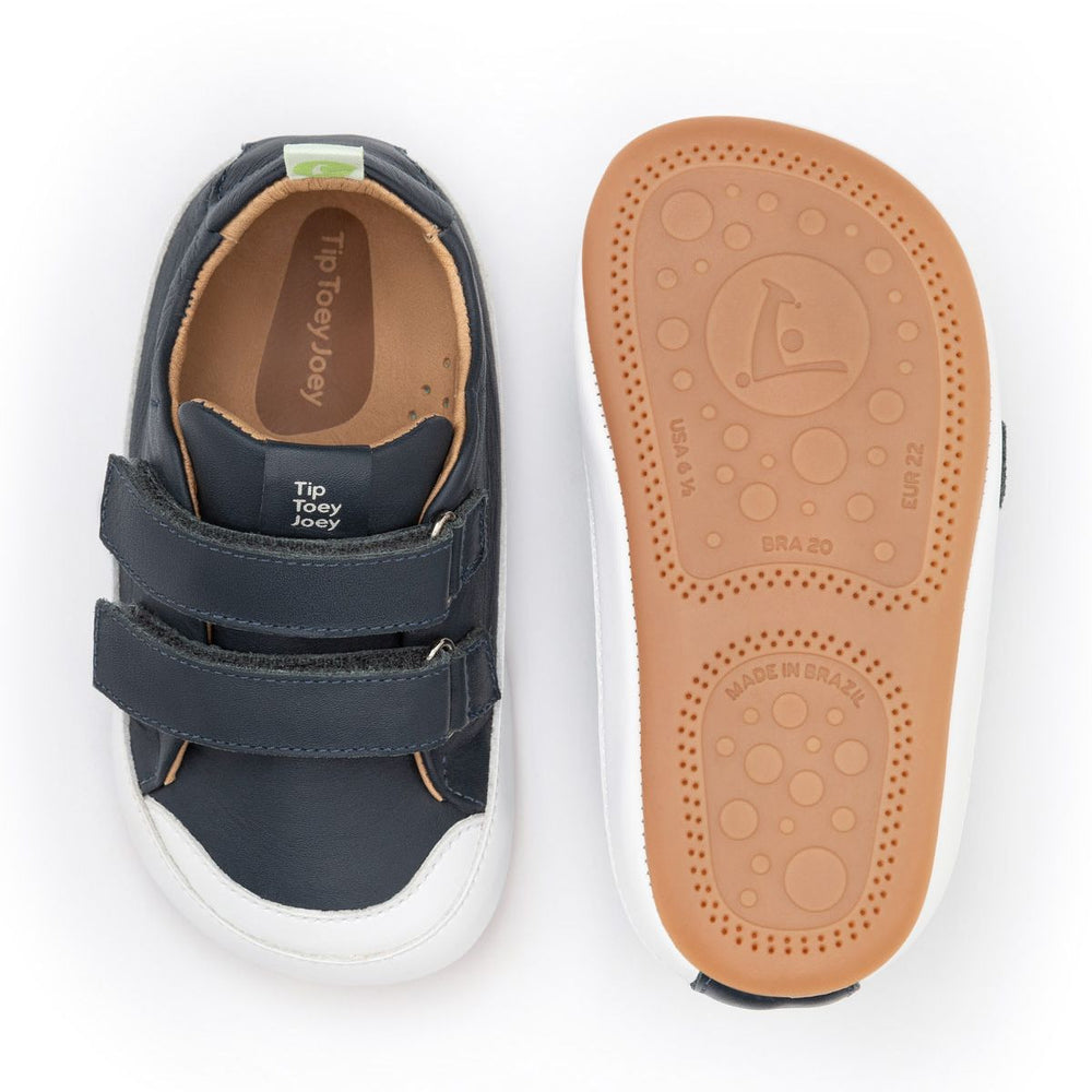 Tip Toey Joey Primeiros Bossy Navy White
