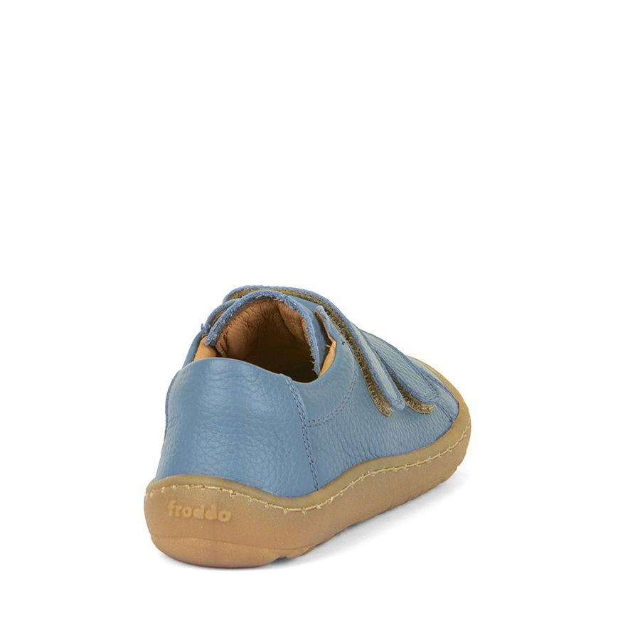Froddo Barefoot Cuero Velcros Bleu Jeans