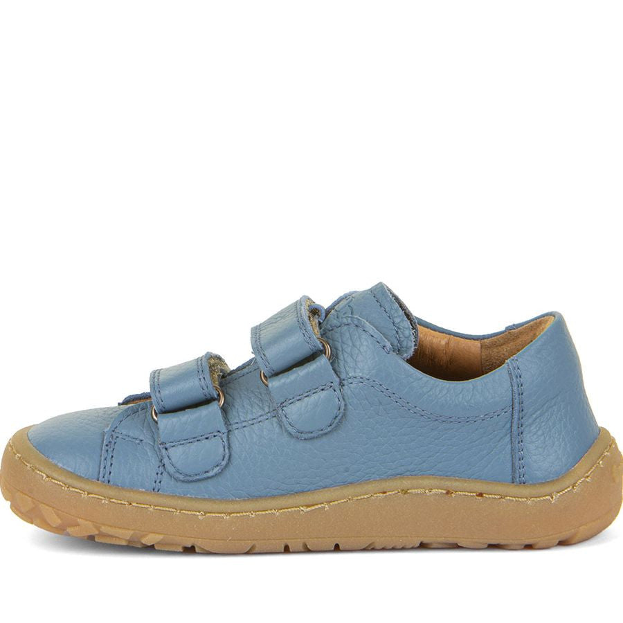 Froddo Barefoot Cuero Velcros Bleu Jeans