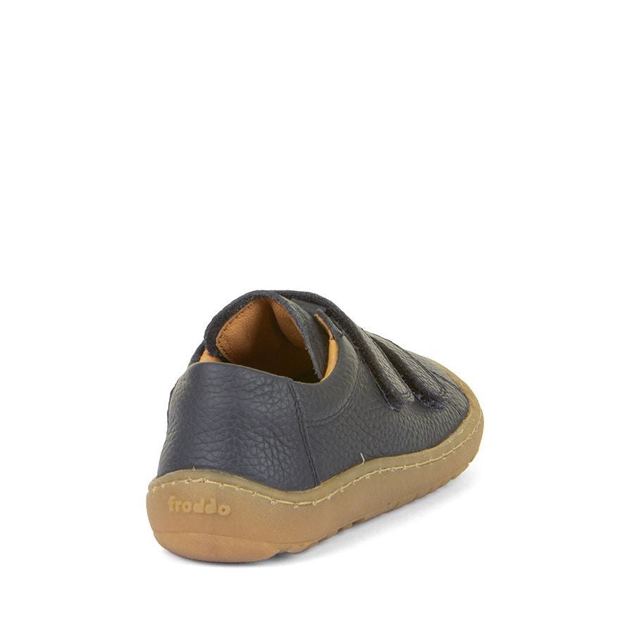 Froddo Barefoot Cuir Velcros Marine
