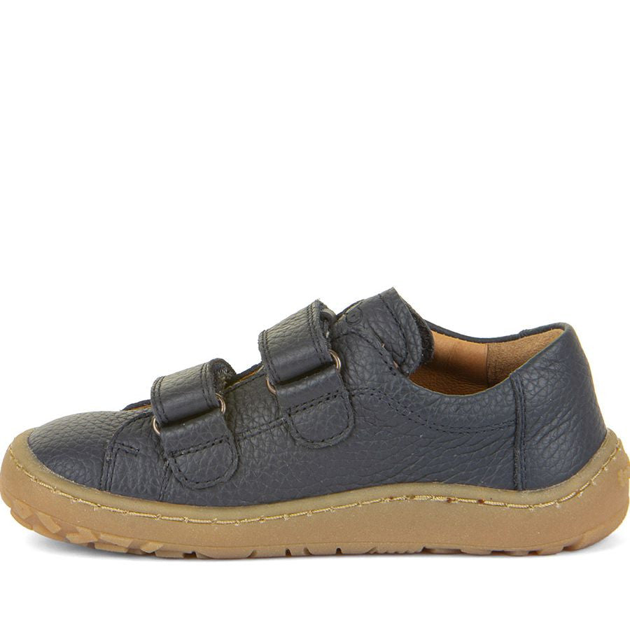 Froddo Barefoot Cuir Velcros Marine