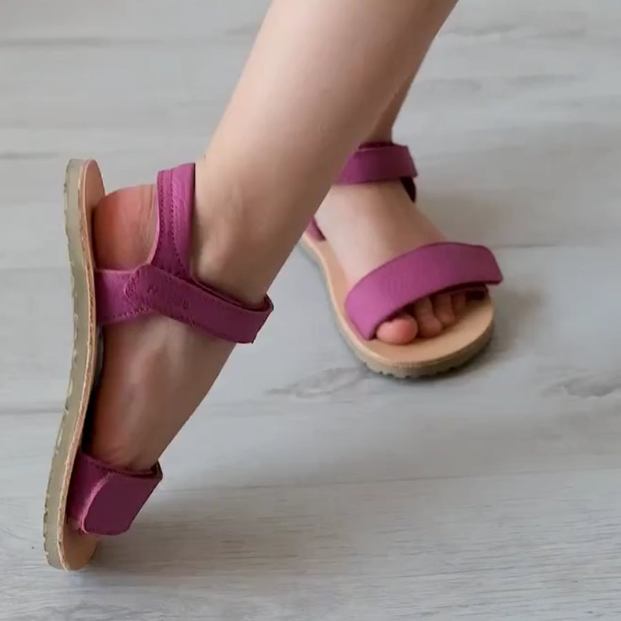 Sandalias Froddo Barefoot Flexy Lia Platino Brillante