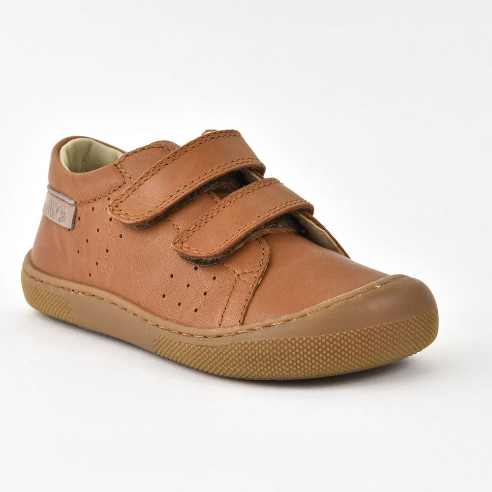 Naturino Barefoot Rabir Velcros Cognac