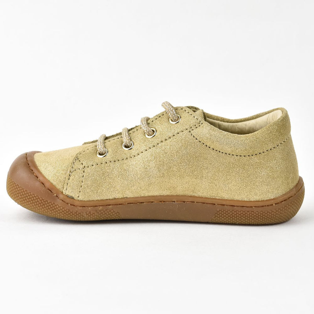 Naturino Barefoot Bira Suede Glitter Platinium